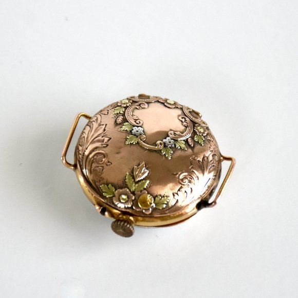 1800\'s ANTIQUE 18K GOLD FRENCH DOUBLE POCKET WATCH #26695 main image 11